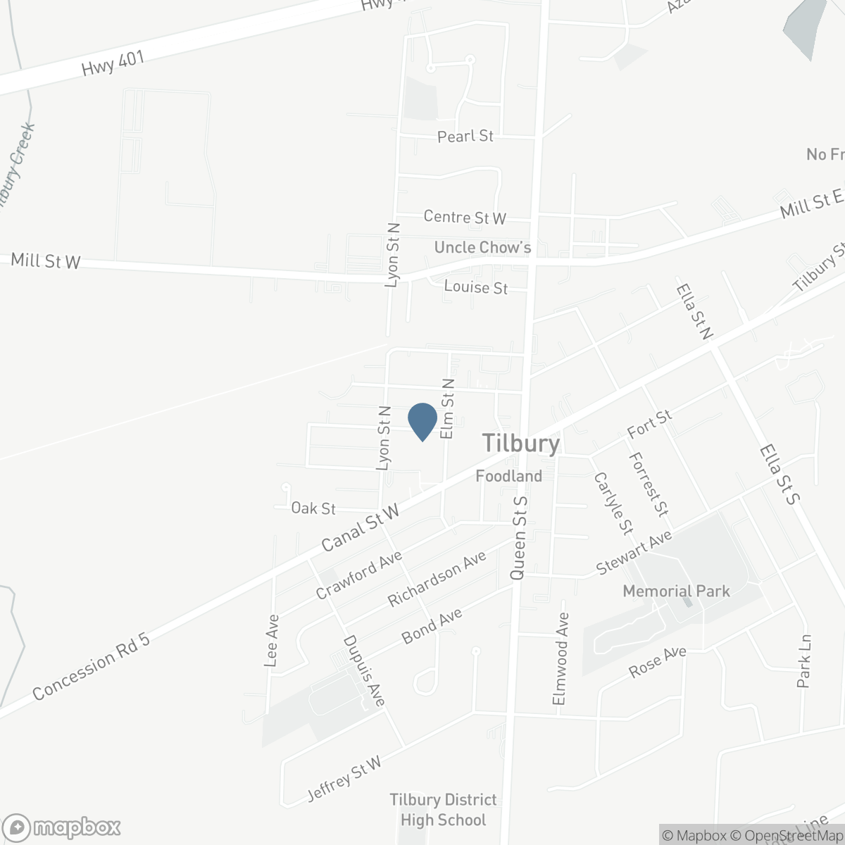 8 ST. CLAIR STREET, Tilbury, Ontario N0P 2L0